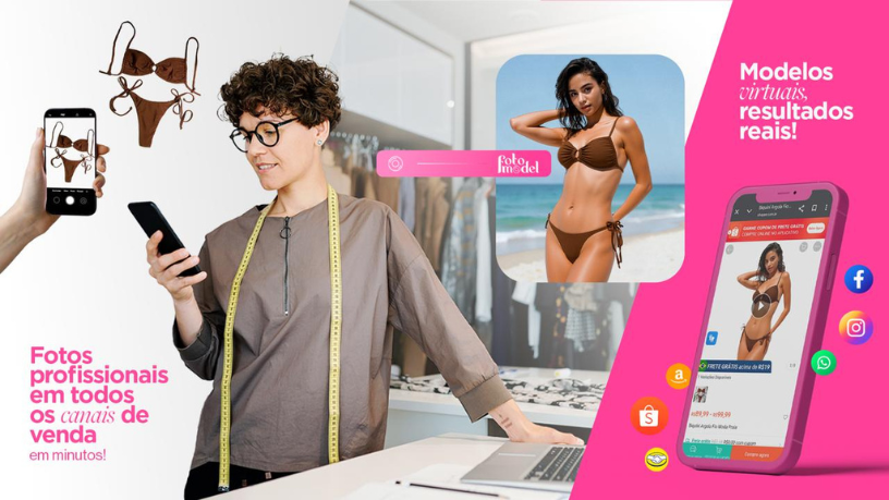 FotoModel: liberdade visual para criar sem limites.